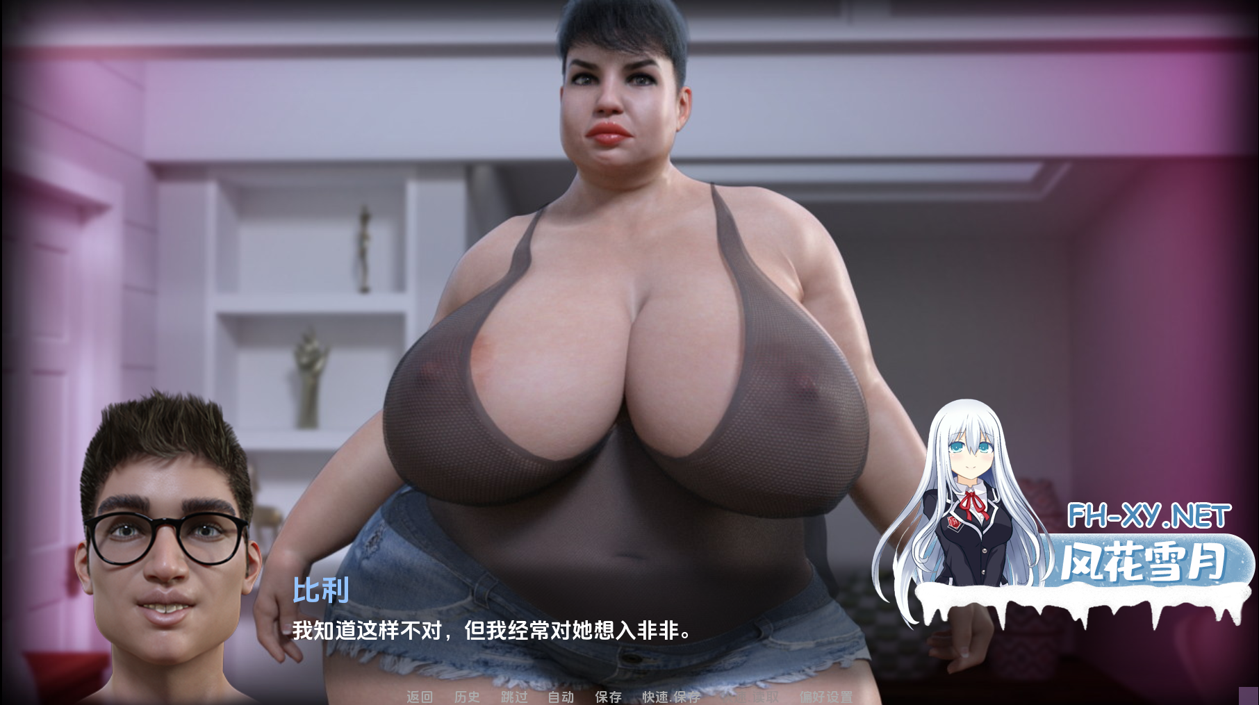 [欧美SLG汉化]动态 我的BBW荡妇 My BBW Slut  V1.0[PC+安卓600M]